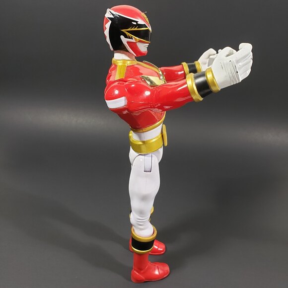 Megaforce Power Ranger Red Action Figure Toy Deluxe SFX Mega 35192 10” - Picture 2 of 7